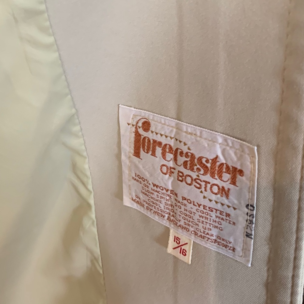 Vintage Forester of Boston Trench Coat  1970 15/16 - Picture 9 of 10